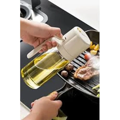 ETT Çift Fonksiyonlu Yağdanlık - Püskürtme ve Dökme Modlu (550 ml Cam) ürün görseli 1