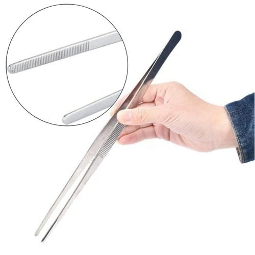 ETT Sülük Tutma Cımbızı Dar Ağızlı 30 cm - Hacamat Cımbızı Paslanmaz Çelik ürün görseli 1