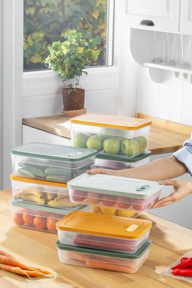5 Litre Tupper Model Vakumlu Mikrodalga & Buzluk Saklama Kabı ürün görseli 1