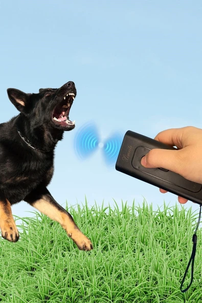 ETT Ultrasonik Zarar Vermeyen Köpek Uzaklaştırıcı ve Eğitici Cihaz ürün görseli 1
