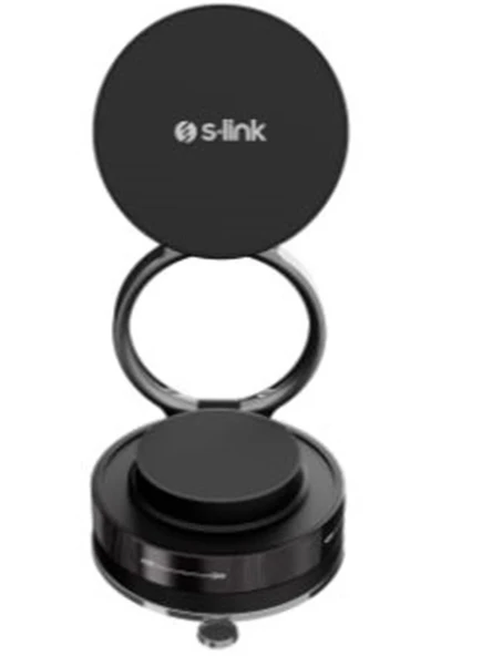 S-link SL-AT44 Magsafe Vakumlu Telefon Tutucu Siyah ürün görseli 1