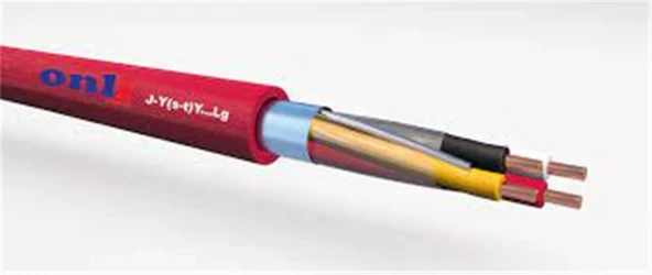 Onli  ON-108 1x2x0,80mm J-Y(st)Y...Lg CCA 100 metre Yangın Alarm Kablosu ürün görseli 1