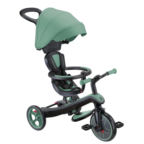 Globber Explorer 4in1 Trike Bisiklet Zeytin Yeşili ürün görseli 1