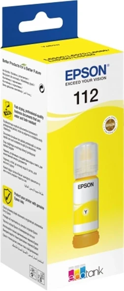 Epson 112 Yellow Sarı Şişe Mürekkep C13T06C44A ürün görseli 1