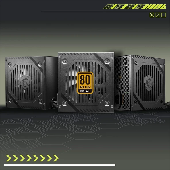 MSI PSU MAG A650BNL ürün görseli 1