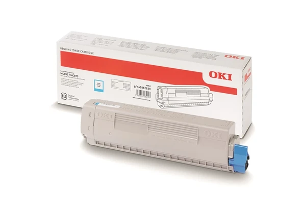 OKI 45862839 TONER-C-MC853/873-7.3K-NEU ürün görseli 1