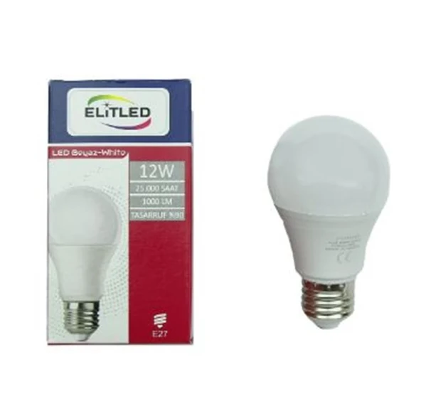 ELİTLED 12W BEYAZ  LED AMPUL ürün görseli 1