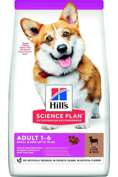 HİLLS SMALL&MİNİ KUZU ETLİ YETİŞKİN KÖPEK MAMASI 5+1KG ürün görseli 1