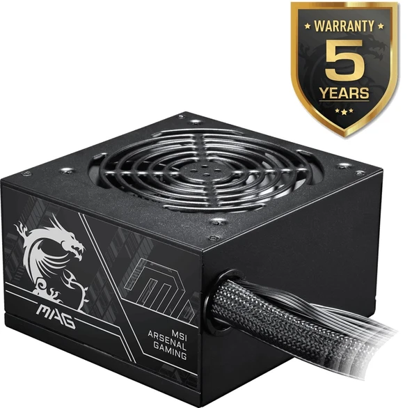MSI PSU MAG A750BN PCIE5 II ürün görseli 1