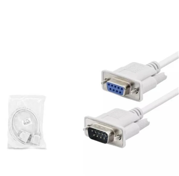 Hadron Hdx7801 Rs232 Seri Port M-F Kablo 1.5M Beyaz ürün görseli 1