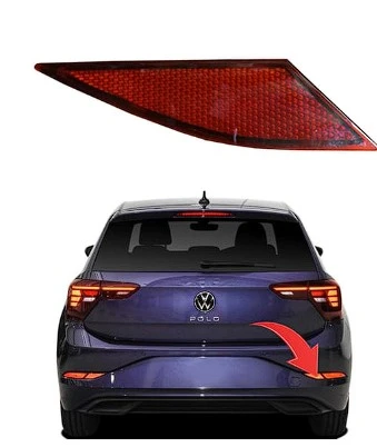 VOLKSWAGEN REFLEKTOR ARKA TAMPON SAG IC (OEM) POLO 2021>> ürün görseli 1