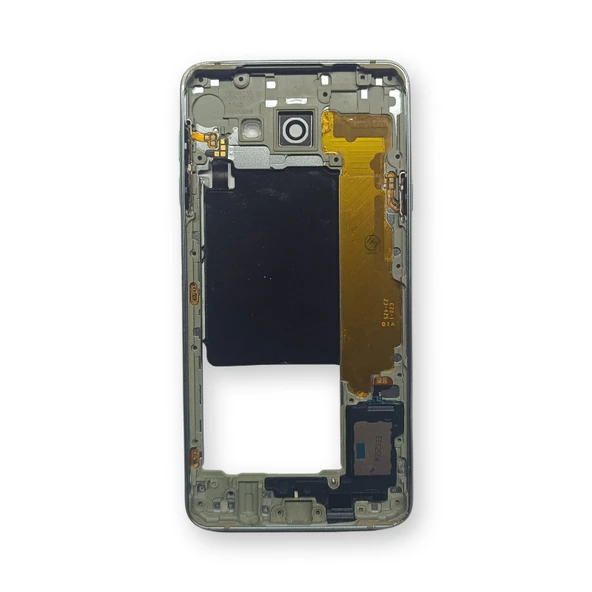 Samsung A710 Kasa Samsung Galaxy A7 2016 Silver Gri Renk Orta Kasa Çıtalı on off Ses tuş bordu buzzer hoparlör Kamera Lens ürün görseli 1