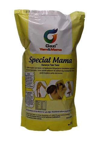 Gazi Special Yumurtalı Kuş Maması 1kg ürün görseli 1