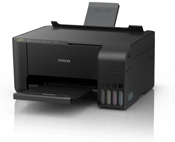 Epson EcoTank L3350 Wi-Fi + Tarayıcı + Fotokopi Renkli Çok Fonksiyonlu Tanklı Yazıcı ürün görseli 1
