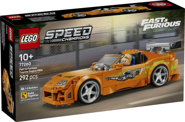 Lego Speed Champions Hızlı ve Öfkeli Toyota Supra MK4 77260 ürün görseli 1