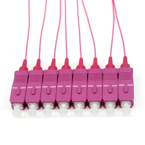 TELDATA TLD-PIGOM4SCMM MULTI MODE PIGTAIL SC-OM4 1 METRE(12Lİ) ürün görseli 1