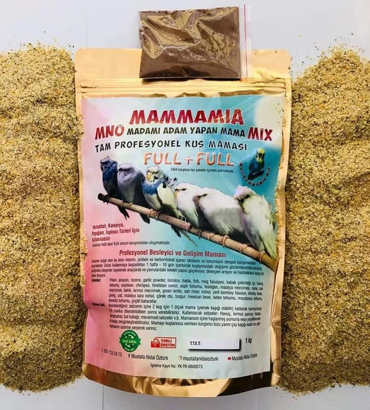 mnömammamiamix Profesyonel Kuş Maması ürün görseli 1