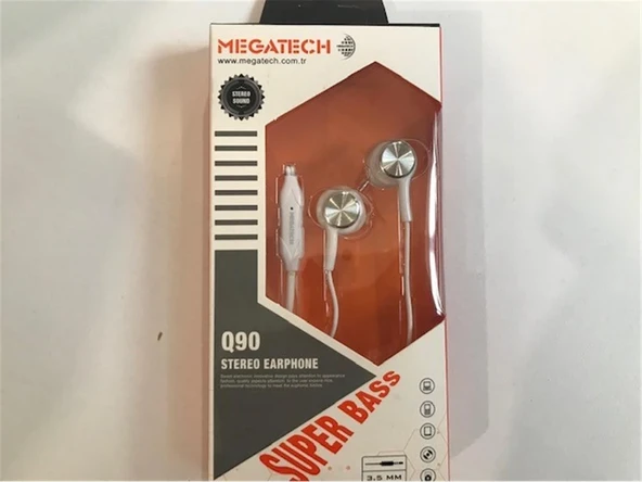 Megatech QG-90 Beyaz Mikrofonlu Kulaklık Mıknatıslı ürün görseli 1
