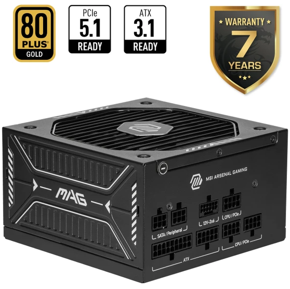 MSI MAG A750GLS PCIE5 ürün görseli 1
