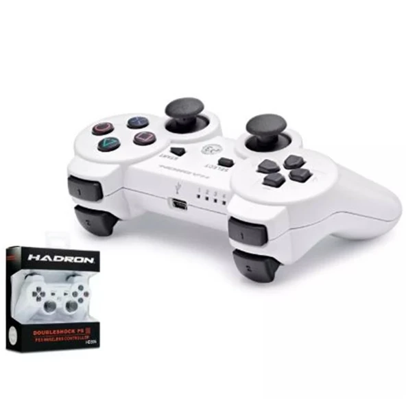 HADRON HD306B PS3 GAMEPAD BEYAZ ürün görseli 1