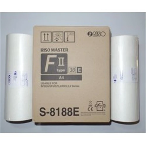 Riso S-8188 S-7611 SF-5030 EZ 200-201 rz-200 A4 Orjinal Master eZ type 30 ürün görseli 1