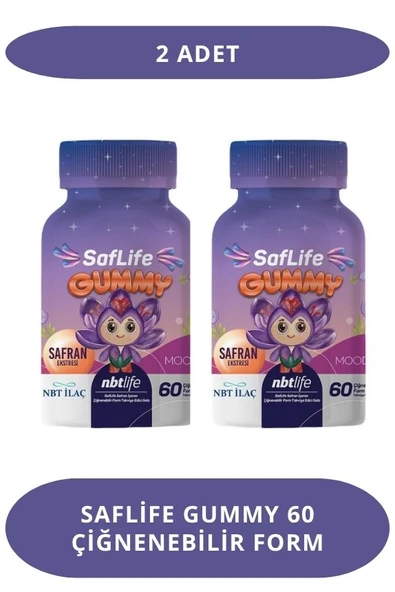Saflife Gummy 60 Çiğnenebilir Form (2 Adet) ürün görseli 1