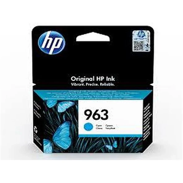 HP 963 Cyan Mavi Kartuş 3JA23A ürün görseli 1