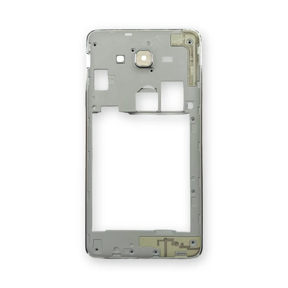 Samsung ON7 Kasa Samsung Galaxy On7 Gri Renk SM-G600 Orta Kasa Çıtalı on off Ses Plastik Kamera Lensi ürün görseli 1