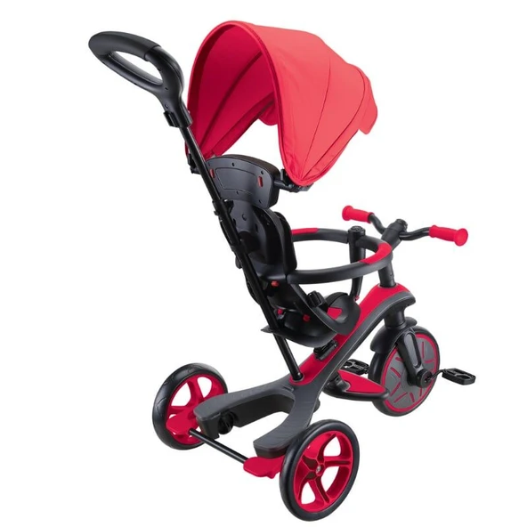 Globber Explorer 4in1 Trike Bisiklet Kırmızı ürün görseli 1