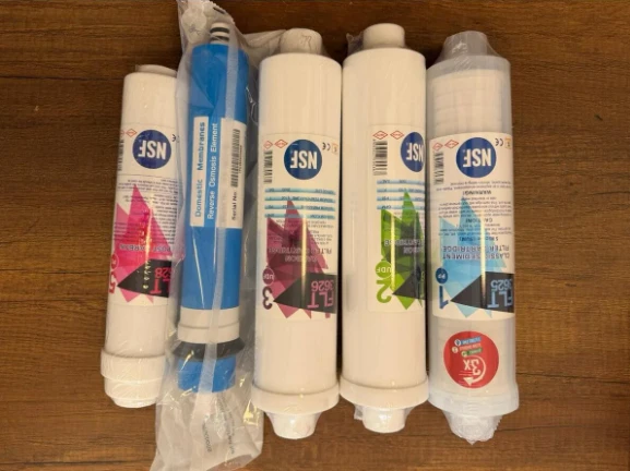 FİLTEK 5'li Inline Su Arıtma Cihazı İçin Filtre Seti  NSF Sertifikalı ürün görseli 1