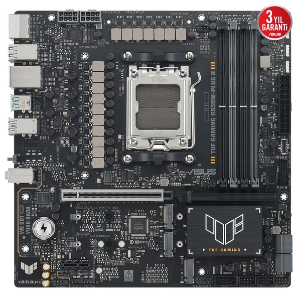 ASUS TUF GAMING B850M-PLUS II ürün görseli 1
