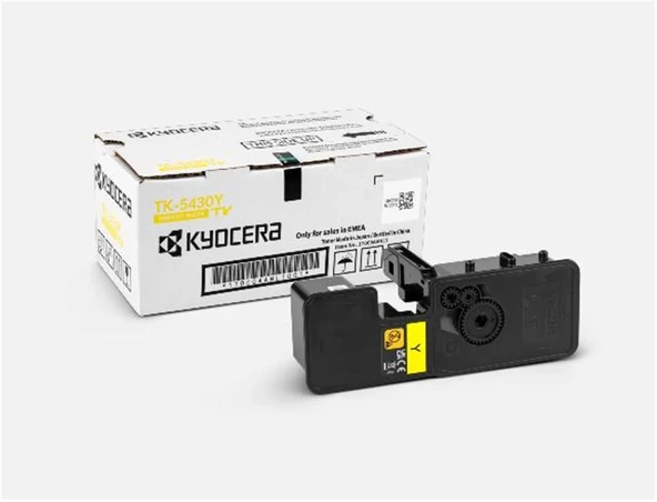 Kyocera TK-5430Y Yellow Sarı Orjinal Fotokopi Toneri Ecosys MA2100- PA2100 1.250 Sayfa ürün görseli 1