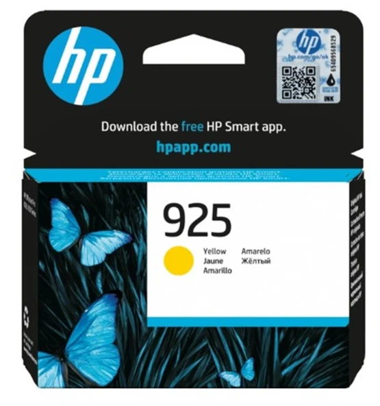 HP 925 Yellow Sarı Kartuş 4K0V8PE ürün görseli 1