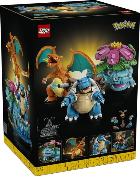 LEGO Pokemon 72153 Venusaur, Charizard and Blastoise - Resim 2