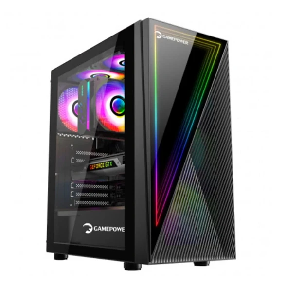 GamePower Ravadin 3X ARGB Gaming Kasa ürün görseli 1