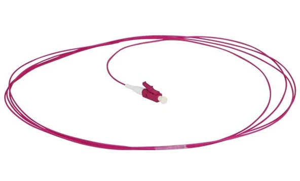 TELDATA TLD-PIGOM4LCMM MULTI MODE PIGTAIL LC-OM4 1 METRE(12Lİ) ürün görseli 1