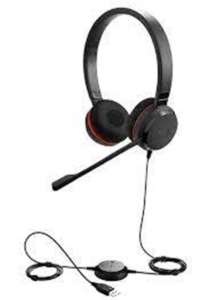 Jabra Evolve 30 II Duo Usb Nc Kulaklıklı Mikrofon Çift Taraflı ürün görseli 1