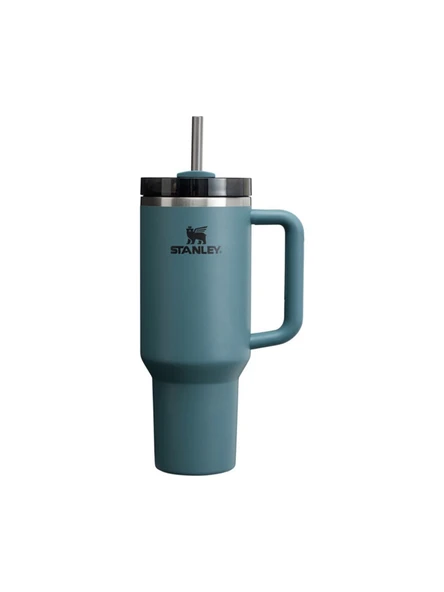 Stanley Quencher Pipetli Termos 1,18 L Petrol Mavi ürün görseli 1