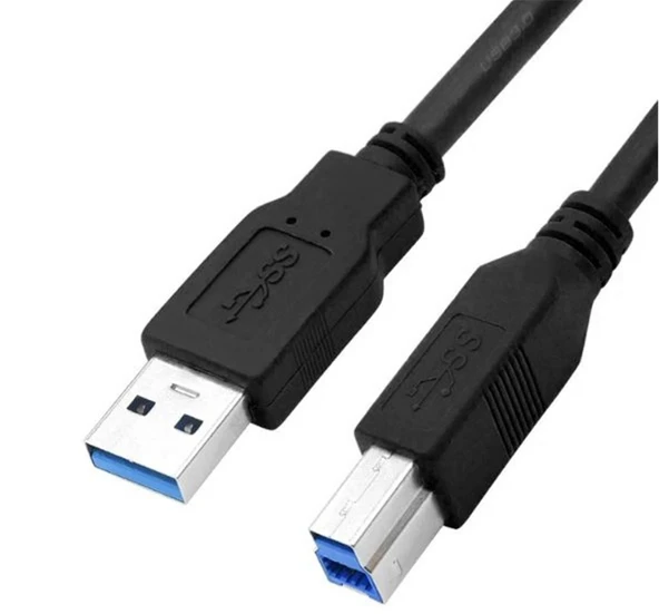 Dark"DK-CB-USB3PRNL150" USB 3.0 1.5m Printer Kablosu (USB3.0 A Tip Erkek - B Tip Erkek) ürün görseli 1