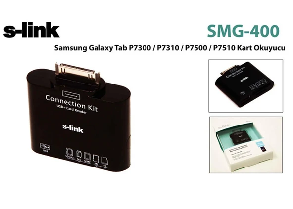 S-link SMG-400 Samsung Galaxy Tablet Kart Okuyucu ürün görseli 1