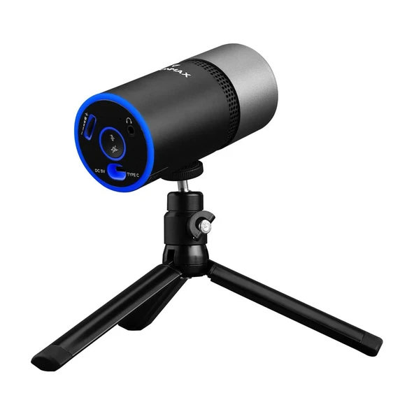 Thronmax M8 PULSE Siyah USB 96Khz 24bit HD Kayıt ANC Youtuber+Streamer Mikrofon ürün görseli 1
