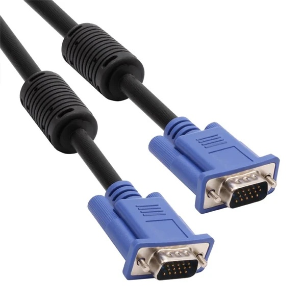 Vcom CG341AD-1.8 Mavi Konnektör Siyah 1.8MT Vga-M-Vga-M Kablo ürün görseli 1