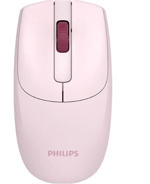 Philips SPK7398P 1600DPI Kablosuz Sessiz Optik Pembe Mouse ürün görseli 1