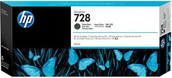 HP 728 Yellow Sarı 300ML Plotter Kartuşu F9K15A ürün görseli 1