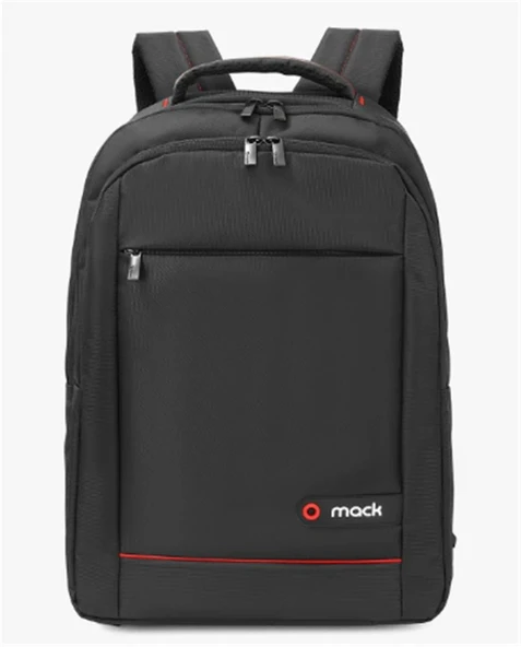 Mack MCC-006 15.6" Office USB Girişli Notebook Sırt Çantası Siyah (Dahili USB Şarj Portu) ürün görseli 1