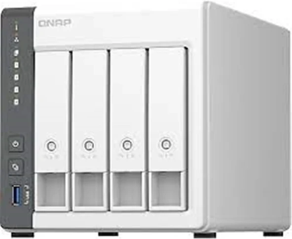 Qnap TS-433 4 GB Ram 4 Yuvalı Nas Depolama Ünitesi ürün görseli 1