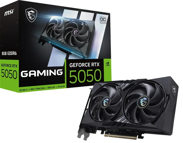 MSI VGA GEFORCE RTX 5050 8G GAMING OC ürün görseli 1