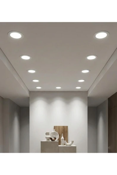 Ack AP01-00630 6W Sıva Altı Led Panel 6500K - Resim 2