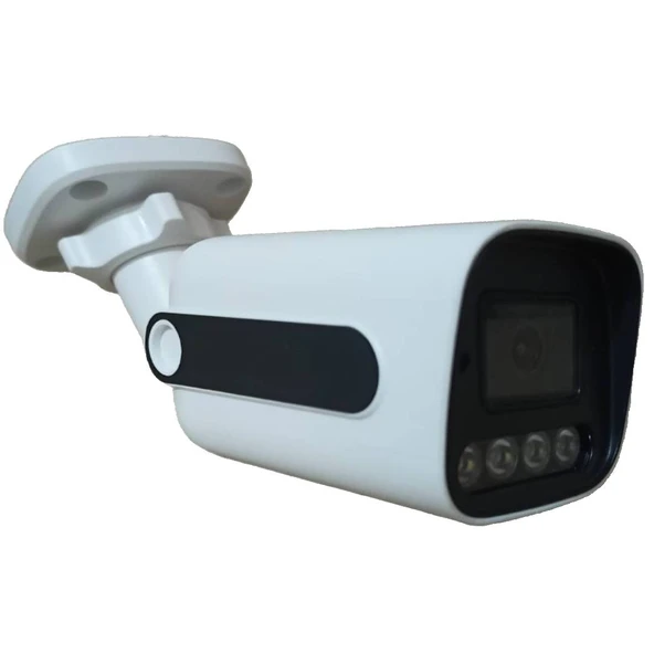 XMPRO GECE RENKLİ GÖSTEREN4 WARM LED 5MP 3.6 SONY LENS PVC KASA GÜVENLİK KAMERASI ürün görseli 1