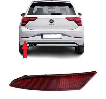 VOLKSWAGEN REFLEKTOR ARKA TAMPON SOL (OEM) DIS POLO 2021>> ürün görseli 1